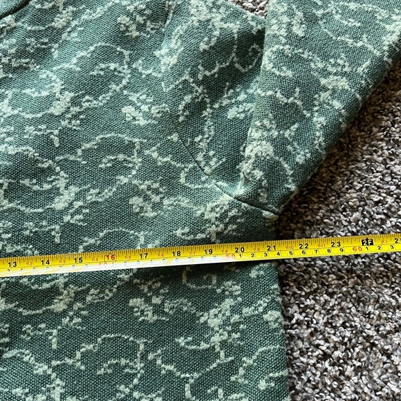 Pendleton Jacket Womens Large Green Fall Embroidered Full Zip Lined Wool Blend - Picture 7 of 7